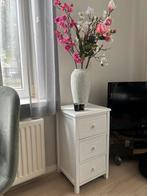 Wit ladenkastje / nachtkastje, Huis en Inrichting, Kasten | Ladekasten, Ophalen, Minder dan 50 cm, Gebruikt, 3 of 4 laden