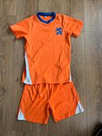 Nederlands elftal voetbaltenue 146/152, Maat XS of kleiner, Ophalen of Verzenden, Gebruikt, Set