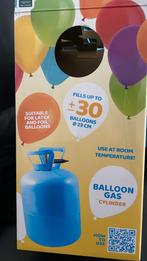 Ballon gas cilinder - 30 ballonnen, Ophalen of Verzenden, Nieuw, Versiering, Verjaardag