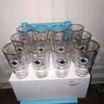 Warsteiner bierglazen stapelbaar 12 stuks, Overige merken, Glas of Glazen, Gebruikt, Ophalen of Verzenden