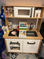 Leuke speelkeuken met accessoires, Ophalen, Zo goed als nieuw, Hout, Speelkeuken