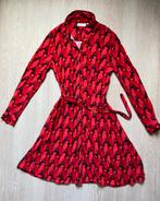 Jurk Fabienne Chapot met papegaaiendessin maat XS, Ophalen of Verzenden, Zo goed als nieuw, Maat 34 (XS) of kleiner, Rood