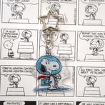 Astronaut Snoopy Peanuts strips sleutelhanger phone strap, Verzenden, Snoopy, Nieuw, Gebruiksvoorwerp