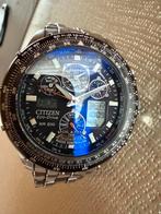 Citizen Promaster Skyhawk Eco-drive Radio controlled, Ophalen, Gebruikt, Staal, Citizen