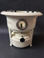 1-Pits Wit Haller Petroleumstel, Antiek en Kunst, Antiek | Emaille, Ophalen of Verzenden