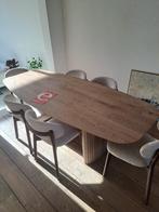 Eettafel Koen Eijerkamp 240x100x76 cm gloednieuw, Ophalen, Japandi, Eikenhout, 50 tot 100 cm