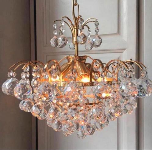 Vintage design kroonluchter Christoph Palme swarovski, Huis en Inrichting, Lampen | Kroonluchters, Verzenden