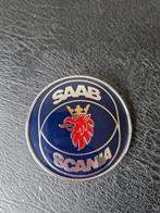 Saab Scania Embleem -  nette staat, Voor, Nieuw, Ophalen of Verzenden, Bumper