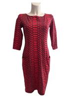 Moq jurk M, Kleding | Dames, Jurken, Moq, Ophalen of Verzenden, Zo goed als nieuw, Rood