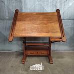 Vintage tekentafel Raoul Simon – houten architectentafel, Ophalen of Verzenden, Zo goed als nieuw, Minder dan 130 cm