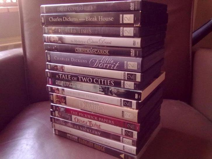 Charles Dickens - de Complete Romans + Christmas Carol (DVD), Cd's en Dvd's, Dvd's | Tv en Series, Zo goed als nieuw, Overige genres