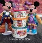 Tupperware Mickey Mouse Set (3) bewaarbak koektrommels -25%, Nieuw, Ophalen of Verzenden, Bak of Kom