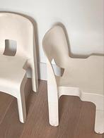 2 Kartell Universale stoelen van Joe Colombo, Ophalen, Kunststof, Gebruikt, Twee