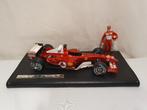 Michael Schumacher Ferrari F2004 Chrome 7 Times WC 1:18, Ophalen of Verzenden, Zo goed als nieuw, Auto, Hot Wheels