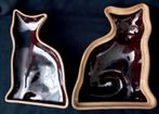 Aardewerken bakvorm "Kat"., Antiek en Kunst, Ophalen of Verzenden