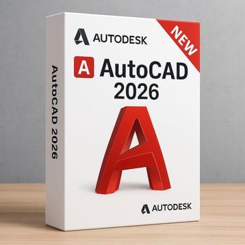 Autodesk AutoCad 2026 voor 3 jaar, 3 apparaten beschikbaar voor biedingen