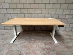 Bureau - ZIT/STA - elecktrich -  160x80 - ahorn, Huis en Inrichting, Bureaus, Ophalen, GNR trading, Nijverheidsweg 13 ulft, Zo goed als nieuw
