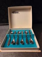 Vintage Sola-Massief Advocaatlepeltjes in Doos, Antiek en Kunst, Ophalen of Verzenden