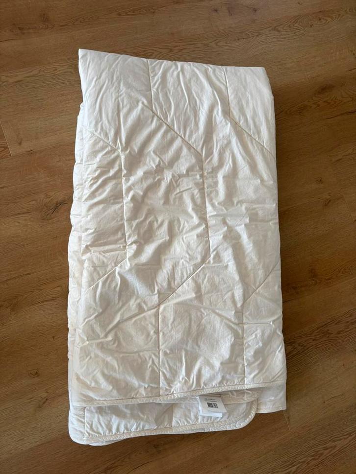Texels wollen 4-seizoenen dekbed 200x220, Huis en Inrichting, Slaapkamer | Beddengoed, Zo goed als nieuw, Deken of Dekbed, Tweepersoons