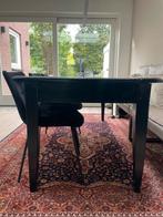 GRATIS Eettafel zwart 87,5 x 200 cm, Huis en Inrichting, Tafels | Sidetables, 150 tot 200 cm, Gebruikt, Rechthoekig, 75 cm of meer