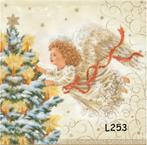 OPRUIMING servetten decoupage – engel L253 – 14x, Verzenden, Nieuw, Materiaal
