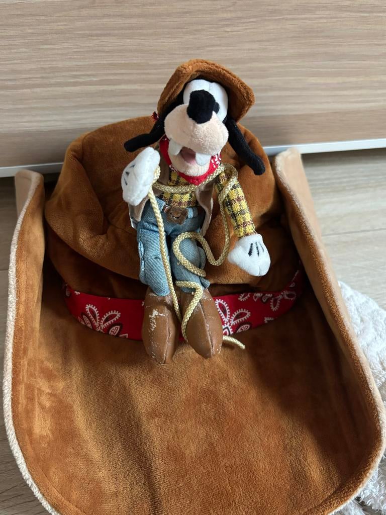 Disney Goofy Cowboyhoed - Collectors Item, Kinderen en Baby's, Speelgoed | Knuffels en Pluche, Ophalen of Verzenden, Gebruikt