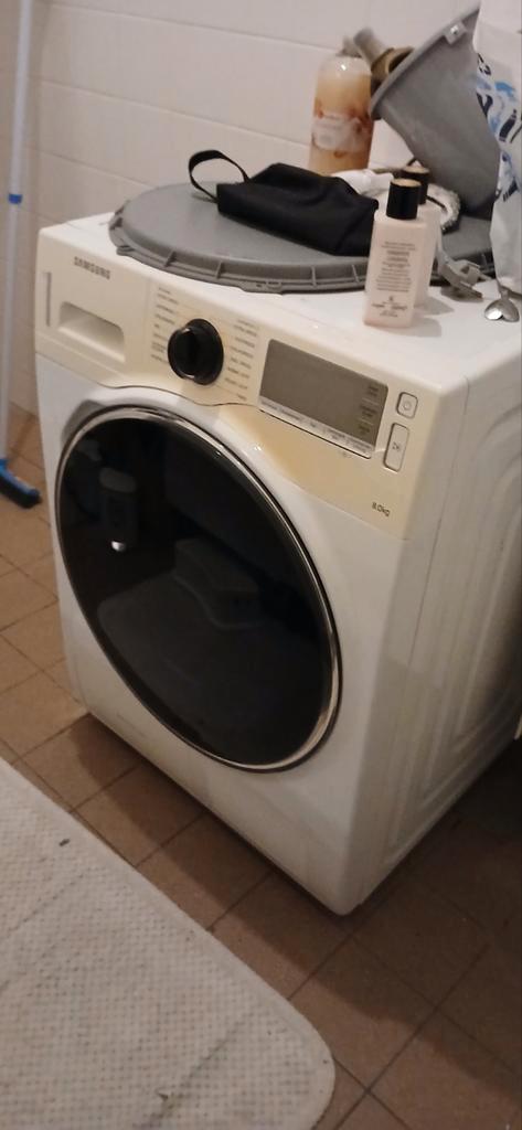 Defecte Samsung Droger - HE Foutcode, Witgoed en Apparatuur, Wasmachines, Niet werkend, Voorlader, 6 tot 8 kg, 85 tot 90 cm, 1200 tot 1600 toeren