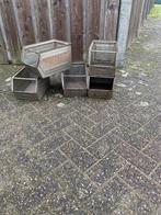 Vintage Haceka stalen stapelbakken, Ophalen, Gebruikt