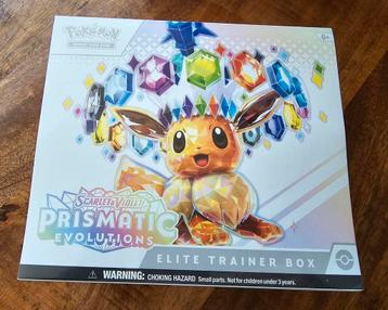 Pokemon prismatic evolutions Elite trainer box (etb) sealed beschikbaar voor biedingen