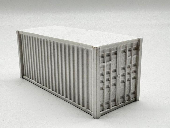 WSI TEKNO 20 ft zee container LADING VERBOUW, Hobby en Vrije tijd, Modelauto's | 1:50, Nieuw, Bus of Vrachtwagen, Overige merken