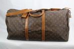 Louis Vuitton Keepall 60 Bandouliere, Ophalen of Verzenden, Gebruikt, Bruin