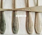 U Alpacca relief bewerkte taart dessert vorkjes hotel zilver, Huis en Inrichting, Ophalen of Verzenden, Gebruikt, Zilver