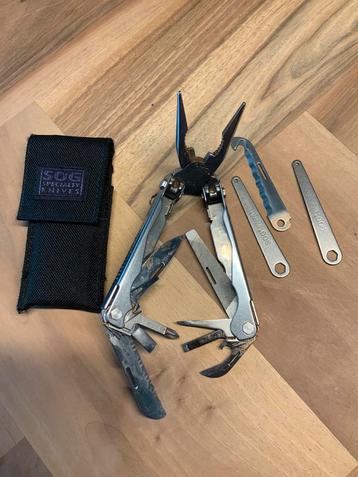 Vintage SOG Multitool Paratool Zakmes Mes Gereedschap beschikbaar voor biedingen