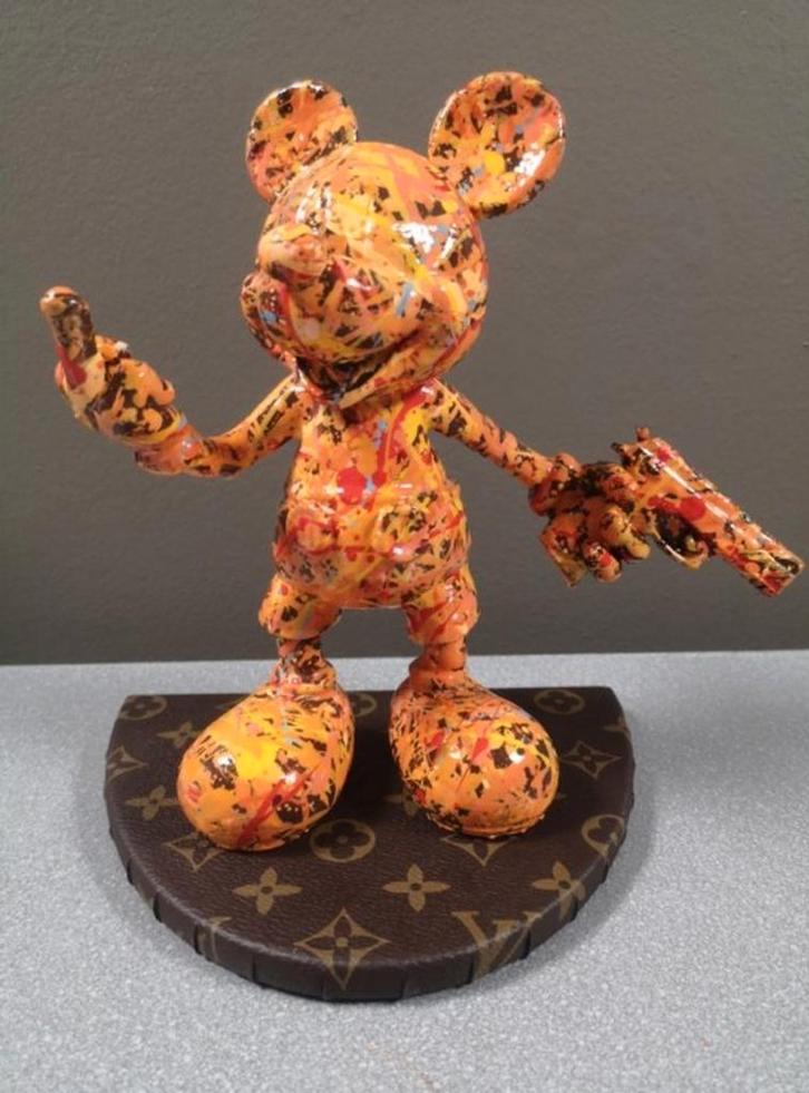 Bad Mickey Mouse Louis Vuitton By Brother X, Verzamelen, Disney, Nieuw, Beeldje of Figuurtje, Mickey Mouse, Ophalen of Verzenden