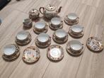 Antiek Japans Theeservies  – Porselein – Handgeschilderd, Antiek en Kunst, Antiek | Servies compleet, Ophalen