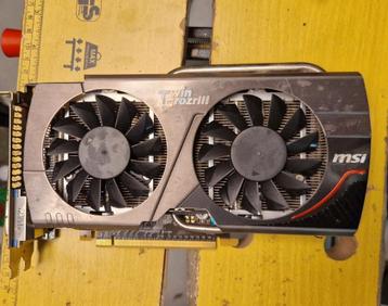 Videokaart MSI twin frozrIII  beschikbaar voor biedingen