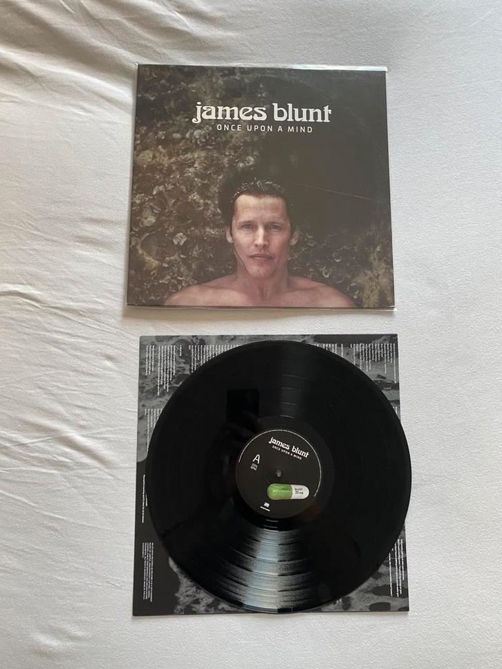 James Blunt Once upon a mind Vinyl, Cd's en Dvd's, Vinyl | Rock, Zo goed als nieuw, Poprock, Overige formaten, Ophalen of Verzenden