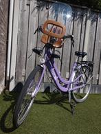 Moederfiets BSP Seine + voorzitje en windscherm (bobike), Fietsen en Brommers, Fietsen | Dames | Moederfietsen, Gebruikt, 50 tot 53 cm