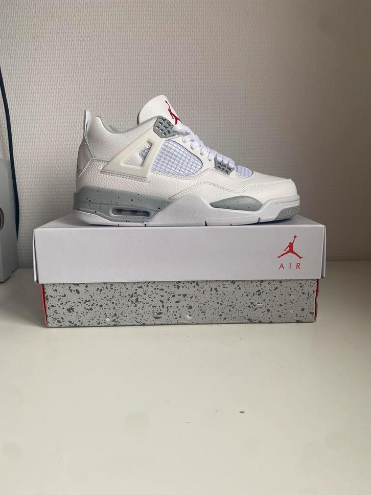 Niks Air Jordan 4 Retro White Oreo (2021), Kleding | Heren, Schoenen, Nieuw, Wit, Ophalen of Verzenden