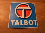 Talbot sticker, Ophalen of Verzenden, Zo goed als nieuw