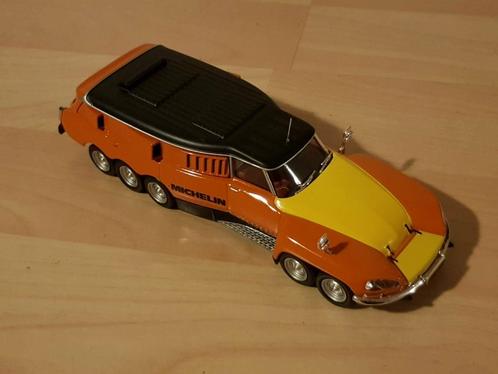 Altaya citroën ds testwagen.Citroën ds michelin pattes. 1972, Hobby en Vrije tijd, Modelauto's | Overige schalen, Nieuw, Auto
