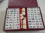 Mahjong spel/complete spel stenen -luxe + spel standdaard 4, Hobby en Vrije tijd, Ophalen of Verzenden, Drie of vier spelers, Zo goed als nieuw