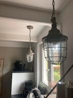 Twee hanglampen scheepslampen, Huis en Inrichting, Lampen | Hanglampen, Ophalen, Zo goed als nieuw, Minder dan 50 cm