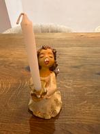 Oude engelkandelaar kerst, Ophalen of Verzenden