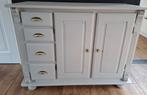 Dressoir / commode grijs, Huis en Inrichting, Ophalen, 100 tot 150 cm, Zo goed als nieuw, Grenenhout