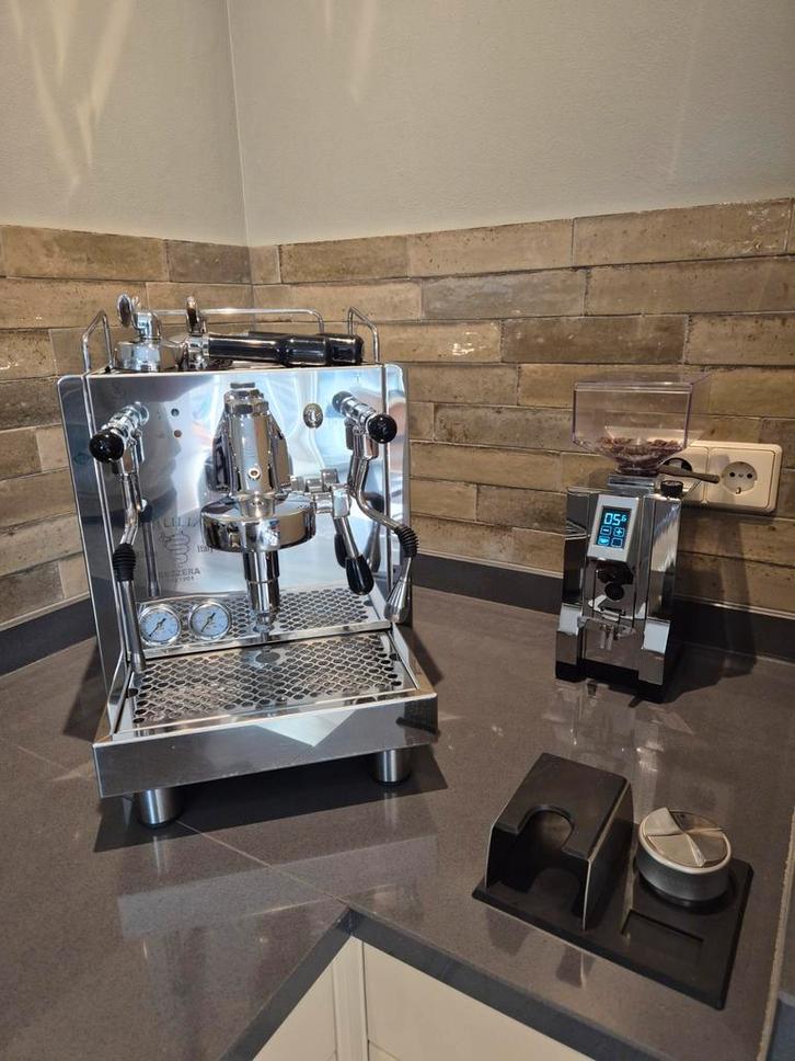 Bezzera Giulia Espresso inclusief molen, Witgoed en Apparatuur, Koffiezetapparaten, Espresso apparaat, Ophalen