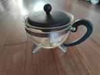 Bodum Theepot - Glas & RVS, Ophalen of Verzenden, Zo goed als nieuw