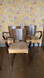 Café stoeltjes, opknappers, vintage €10/stoel, Huis en Inrichting, Stoelen, Gebruikt, Overige kleuren, Drie, Verzenden