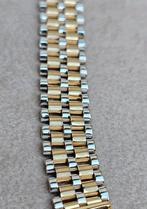 Rolex 14k gouden armband bi-color, Sieraden, Tassen en Uiterlijk, Ophalen of Verzenden, Nieuw, Goud, Goud