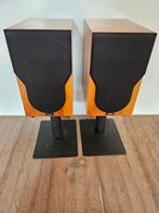 Chario syntar 100 bookshelf luidsprekers op Gale stands, Audio, Tv en Foto, Luidsprekers, Overige merken, Ophalen of Verzenden